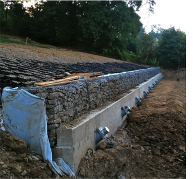 Aarsleff Earth retaining solutions - image showing ground anchoring